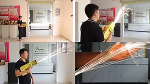 Igracelite Battery Handheld Cold Spark Gun for DJ Stage Party Wedding Churche Bar Hand Sparkular Cold Pyro Gun