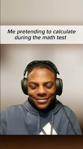Me pretending to calculate during the math test #memes #memesdaily