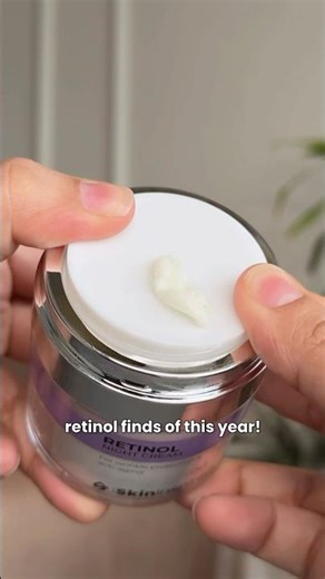 Best skincare of 2025 - 1% encapsulated retinol cream 💜 best retinol in India