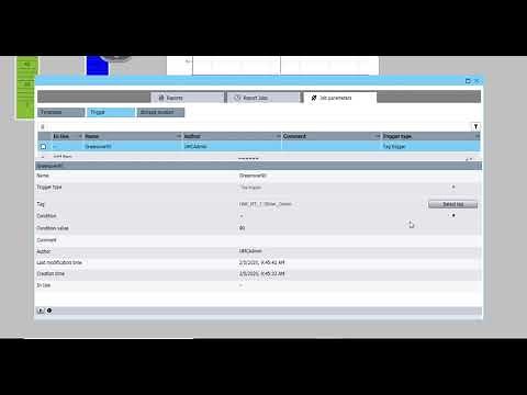 WinCC Unified V16: configure the Report control to trigger your templates during Runtime automatic