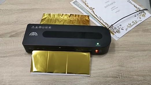 laminator machine with laminating sheets