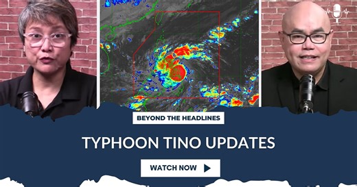 Typhoon Tino updates