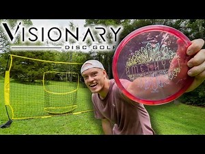 THIS IS A GAME CHANGER! | Visionary Disc Golf Amethyst & Practice Net