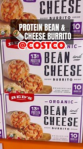 Costco is now carrying Red’s Bean & Cheese Burritos for $12.99, and they’re a protein-packed freezer staple. Each one has 13g of protein with real, clean ingredients—share with a friend who loves easy meals that hit. #costcofinds #costcowonders #costcoinfluencer #costco #redsallnatural #freezerfinds #costcoburritos #proteinmeals #easycostcomeals | Costco Wonders