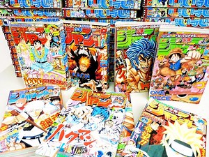 週刊少年ジャンプ2009年号総まとめ、ジャンプ1年分の価格や連載終了作品の掲載順位の推移などいろいろ出してみた