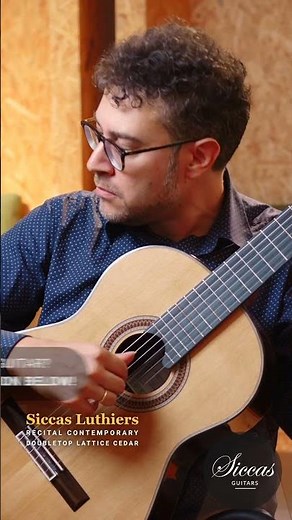 A guitar that lets Bach speak for itself ✨ BWV 999 on a Siccas Luthiers "Contemporary"