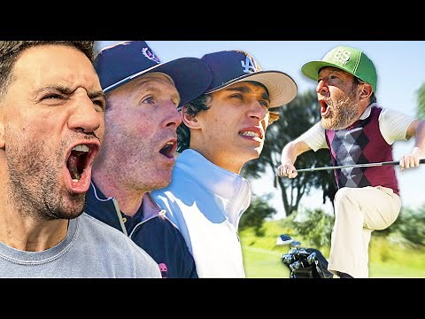 Dave Portnoy + Josh Richards VS Paul Bissonnette + Ryan Whitney - Sandbagger Invitational 17