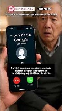 Don't Answer That Call! Even If It Shows a Loved One's Name, It Could Be a Scam | THƯ VIỆN PHÁP LUẬT