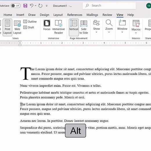 Drop Cap Shortcut Keys in Ms word || Best Shortcut for Drop Caps in Ms word || #msword