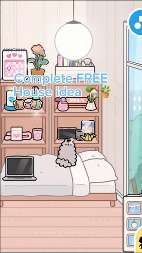 Toca Boca FREE AESTHETIC House ideas 🏡 Empty to full aesthetic rooms ✨