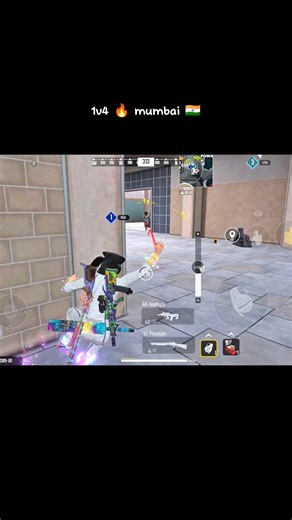 scarfall 2.0 1v4 🔥 mumbai 🙇 #shorts #scarfall2
