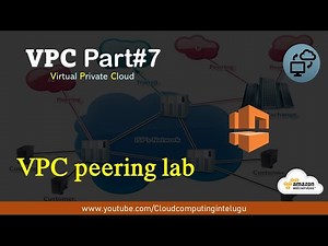 Day#25 | AWS VPC Peering Lab | VPC Peering Practical | Cloud Computing In Telugu | AWS
