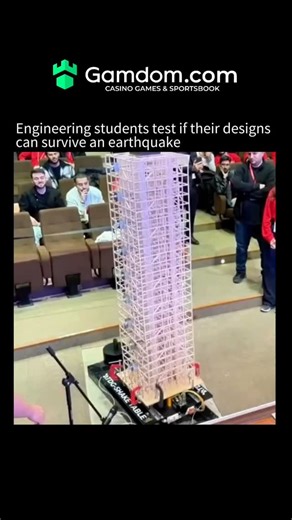 Technology | Science | History on Instagram: "Follow @onlytechnology.io for daily content Engineering students put their structural designs to the test by simulating earthquake conditions. These controlled shake tests reveal how buildings respond to real seismic forces, exposing weak points that theory alone can’t predict. By testing scale models under vibration and stress, students learn how material choice, load distribution, and structural geometry affect survival during earthquakes. It’s han