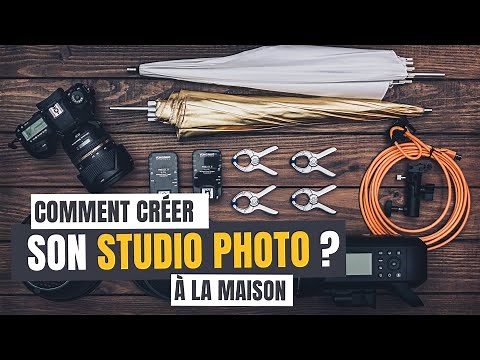 Comment créer son studio photo à la maison