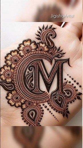 Alphabet mehndi designs | A to Z mehendi designs | cone designs | mehandi design I mehdi ka dizain I
