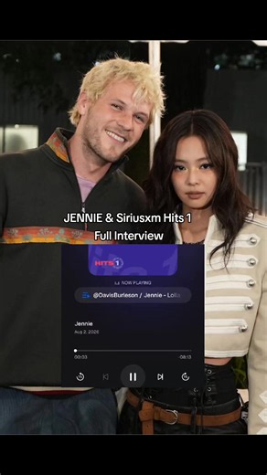 JENNIE full SiriusXM Hits 1 interview — Highlights & takeaways