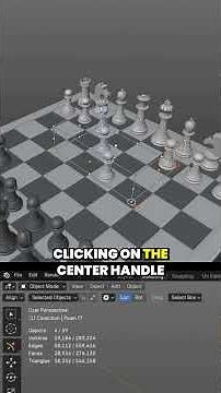 Align Objects Like a Pro in Blender 🧲 #addon #align #transform