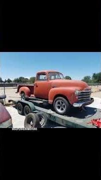 The day I picked up my 1949 chevrolet 3100 5 window