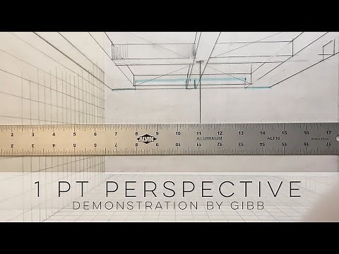 Drawing 1 pt perspective ceiling and floor options