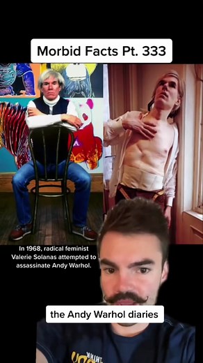 #stitch with @Con she did call for the extermination of men though and a lot of feminists at the time found her views to be far too radical • • #interesting #facts #morbid #andywarhol #truecrime #fyp #truecrimetiktok #feminism