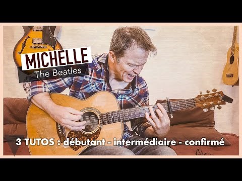 Michelle tuto guitare The Beatles 1