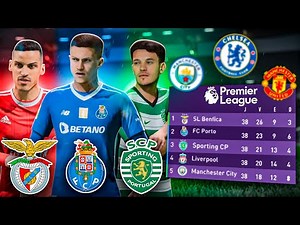 COLOQUEI o BENFICA, SPORTING e PORTO na PREMIER LEAGUE!! FIFA 23