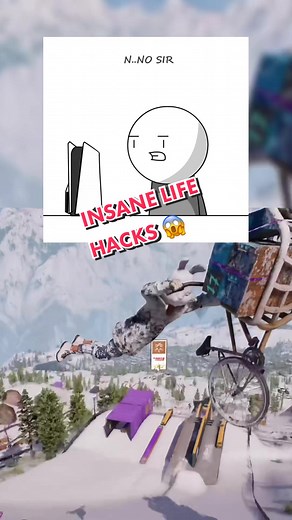Life hacks you didnt know existed 🤫 Video: @mark_kacy #ridersrepublic #ridersrepublicgame #fyp #ubisoftgames #foryoupage #gaming #trending #steep