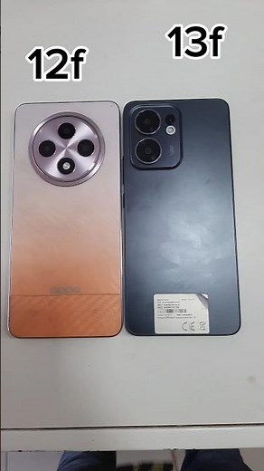 Oppo Reno 12F Vs Oppo Reno 13F Reboot Up Test