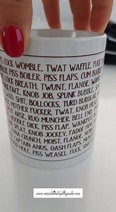 121K views · 754 reactions | This mug speaks my language  Don’t forget to like missis beeutifully mades page for more awesome products. Order your mug here; https://missisbeeutifullymade.com/products/mug-sweary-profanity | Motivate Me Drunk | Facebook