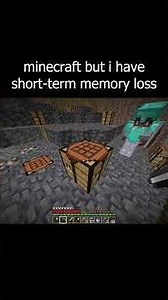 minecraft but i have short-term memory loss