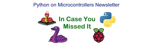 ICYMI Python on Microcontrollers Newsletter: Hacktoberfest, EuroPython Talks Online and much more! #CircuitPython #Python #micropython #ICYMI @Raspberry_Pi