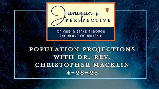 Population Projections with Special Guest Dr. Rev. Christopher Macklin