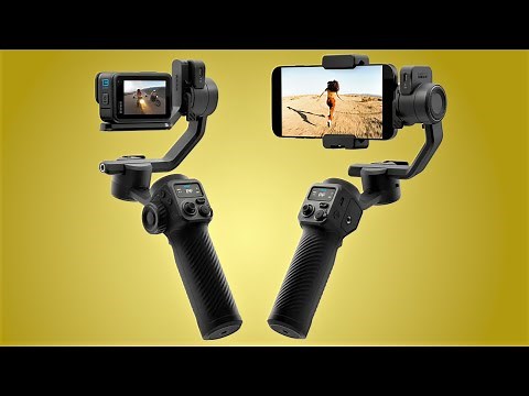 GoPro Fluid Pro AI — a 3-axis Gimbal with AI Tracking, 18-Hour Battery & Built-in Fill Light!