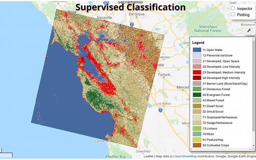 GEE教程第32期：如何使用Earth Engine对影像进行监督分类