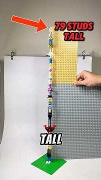 The Tallest LEGO Minifigure Just Got a Massive Upgrade… #lego #legos #shorts