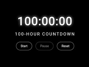 100 Hour Timer ⏳ Live (Part 2) | Study With Me | No Music | Silent Countdown Timer | Focus Timer