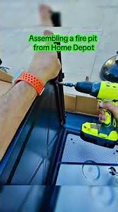 how to assemble a fire pit from Home Depot