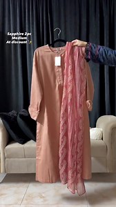 Sapphire 2pc Summer Fabric with Khadi Net Dupatta - Medium