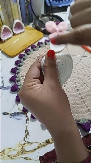 Crochet Cat ears | Lets make a head band with Crochet Cat Ears and 3D butterfly | Beginners friendly