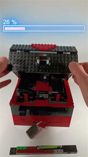 Happy Valentine with Lego Puzzle Box 🎁💏♥️#lego #valentinesday #puzzlebox