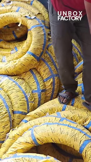 11K views · 20 reactions | Factory Manufacturing Process of Chain Link Wire #chainlinkwire #makingprocess #linkwiremesh #manufacturing #howitsmade #insidethefactory #unboxfactory | Unbox Factory | Facebook