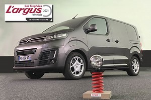 Citroën ë-Jumpy. Elu Véhicule Utilitaire aux Trophées de L'argus 2021