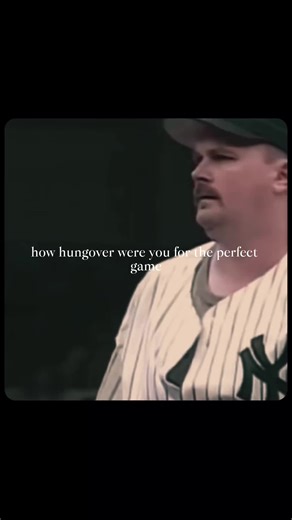 Baseball is the only sport where a sentence like “David Wells threw a perfect game hungover” can be both hilarious and somehow believable. 😭⚾️ Because that’s the legend of Boomer in a nutshell — equal parts talent, toughness, and “wait… WHAT?” energy. A perfect game is already one of the rarest things in sports. No hits, no walks, no mistakes, 27 straight outs with every pitch carrying pressure. One bloop falls in? Gone. One bad call, one missed location, one lapse in focus? Gone. It’s basicall