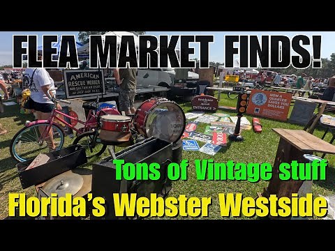 Memorial Day 2025 Edition of the Swap-O-Rama Flea Market | Webster, Florida