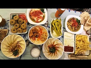 فول فلافل حمص فتة و مسبحة فطور سوري بي امتياز و لا اطيب من هيك اشتهيتكم تكونوا معي