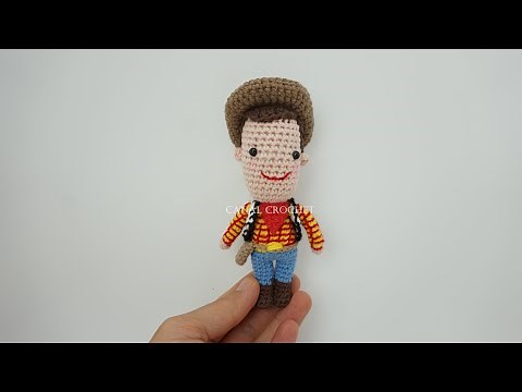 Woody toy story amigurumi tutorial