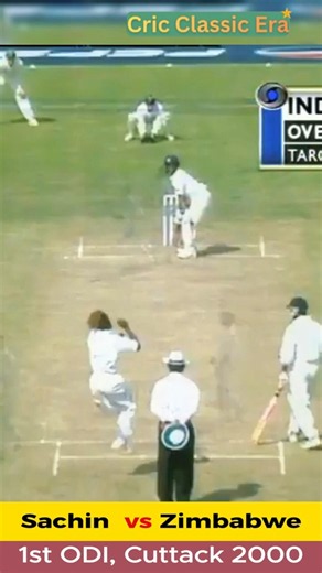 4k Sachin Tendulkar vs Zimbabwe 1st ODI Cuttack 2000 #sachintendulkar #iconicinnings