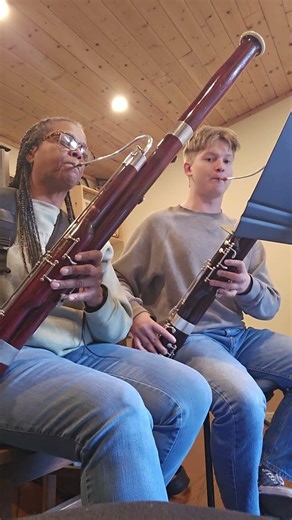 bassoon lesson #2 april 12, 2026