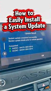 How to Update the Software on Your Honda or Acura #SystemUpdate