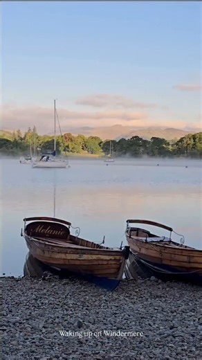 11 reactions | Good morning from Lake Windermere ⚓️ The crown jewel of England’s Lake District National Park and the country’s largest natural lake, there’s something soothing about watching the mist rolling over the glassy water, softening the hills into hazy silhouettes. Captured by @thelangdalehotel #lakedistrict #lakedistrictnationalpark #lakedistrictuk #nationalpark #windermere #ambleside #grasmere #cumbria | Living North Magazine | Facebook
